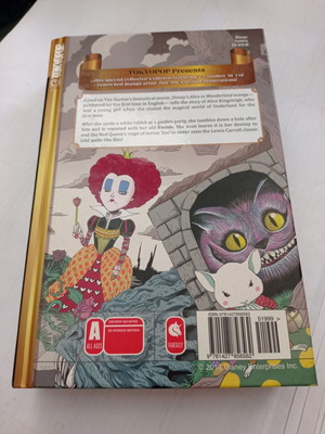 TokyoPop Disney Alice in Wonderland манга книги като нови, колекционерско издание