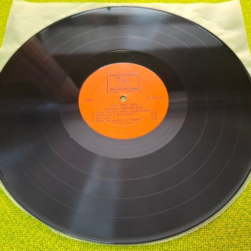 Nat King Cole LP μεταχειρισμένο, περιλαμβάνει Nature Boy, τζαζ