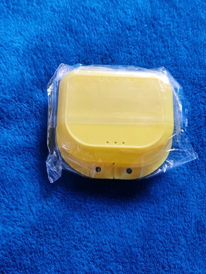 Mouthguard case yellow new