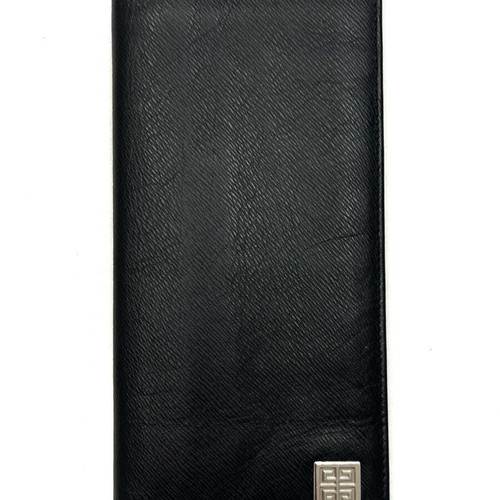 Givenchy flap wallet used, black