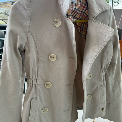 Ysatis women's coat like new, beige