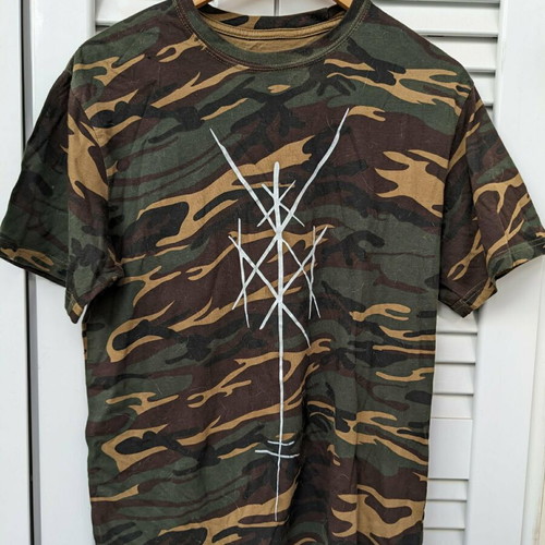 Wiegedood official t-shirt camo unused in excellent condition size M multicolor