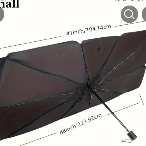 Car sunshade umbrella type new