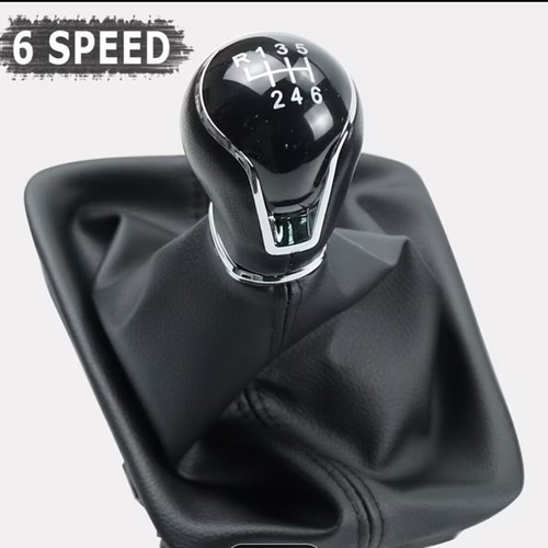 Gear shift knob and leather sleeve for Seat Leon MK3 2012-2017 new