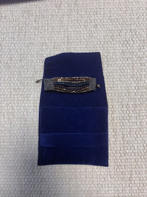 Irene Hussein Aether Bracelet Blacksilver Small Size new