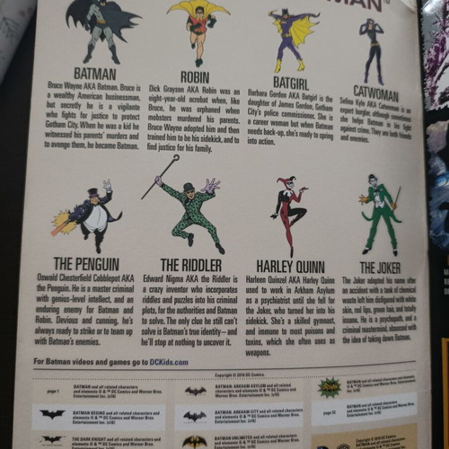 Panini album World of Batman 2016 used, completed