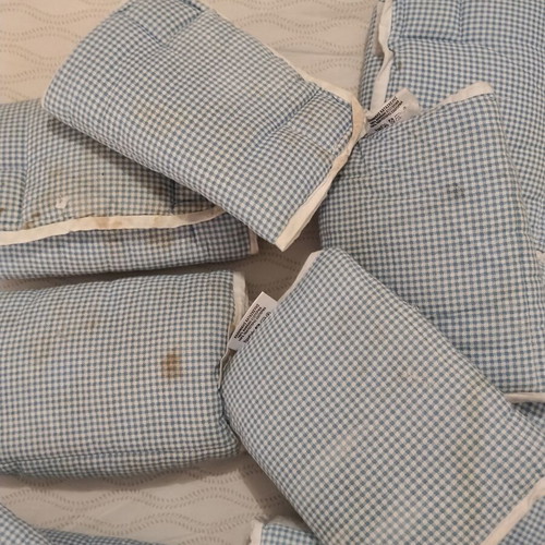 Protective crib rail covers used, pack of 12