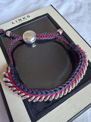 Sweetie Friendship Links Of London bracelet, like new, blue and purple