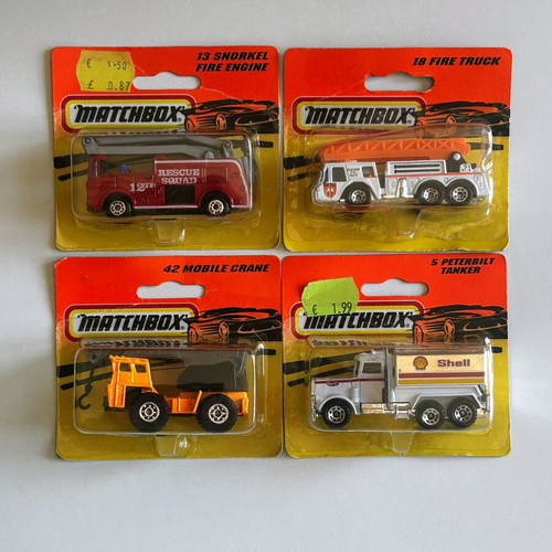 Matchbox Tyco pack of 4 vehicles 1995 sealed