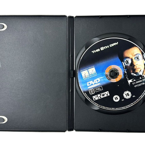 The 6th Day DVD used with Greek subtitles, sci-fi