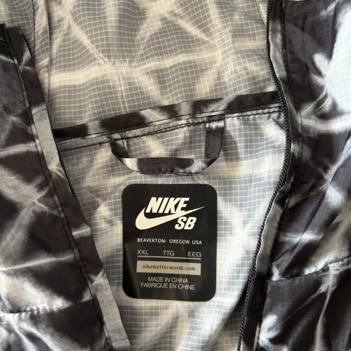 Nike windbreaker jacket, black, XXL