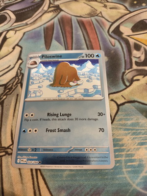 Piloswine Pokemon Card Reverse Holo like new