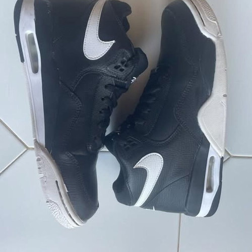 Nike Flight Legacy BQ4212-002 Mens Black White Lace Up Shoes like new, size 42