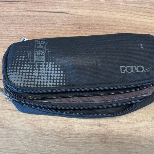 Polo pencil case used, black