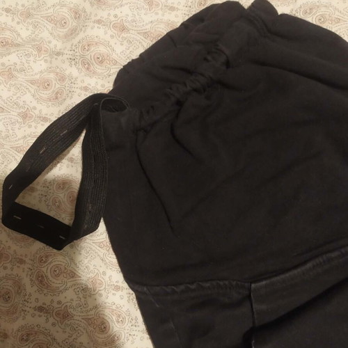 Maternity pants Prenatal used, adjustable waistband, black, size L