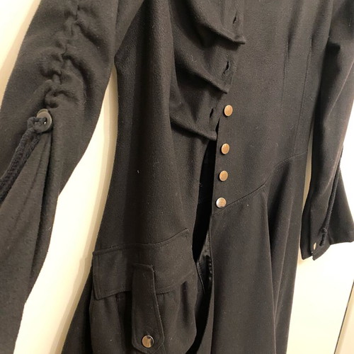 Vintage black coat size M like new