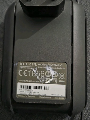 Belkin powerline used