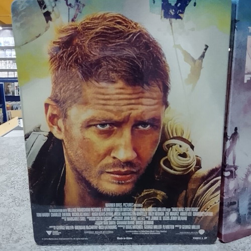 Mad Max Fury Road Blu-ray Steelbook used with 3D edition