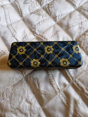 Eyeglasses case new, blue