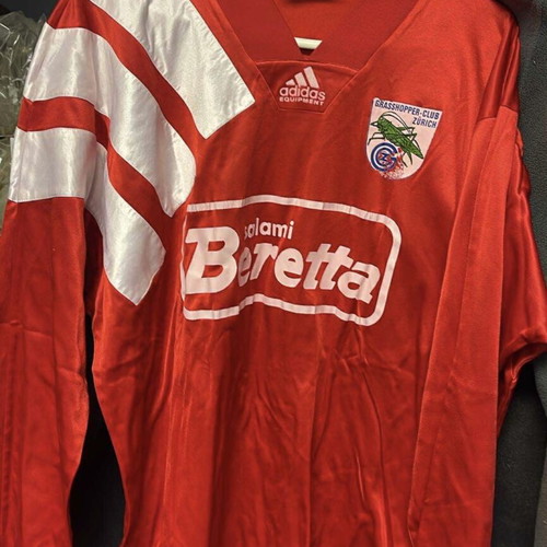 Zurich Grasshoppers match worn issue jersey used, good condition