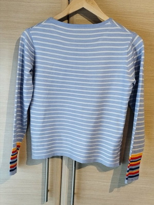 Striped daily long-sleeve T-shirt used size M