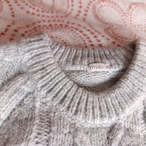 Oysho Sweater Gray XS Like New