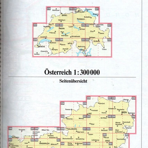 Road Atlas Germany Austria Switzerland Europa new