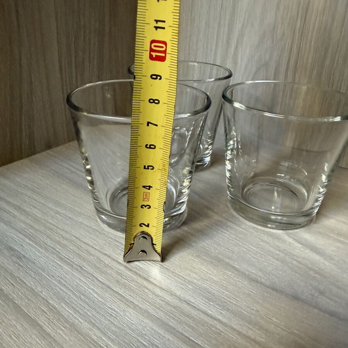 Set of 3 classic lowball glasses, 230 ml
