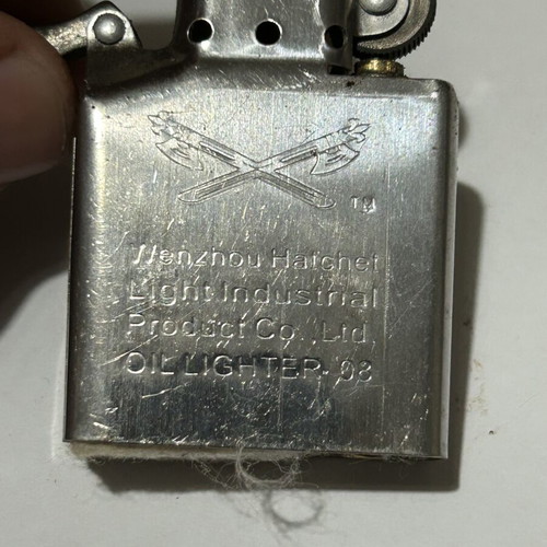 Diesel gasoline lighter used, retro collectible model