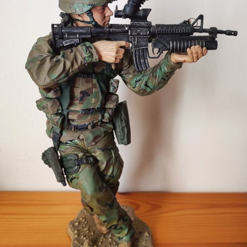 McFarlane's Military Army Paratrooper deluxe action figure 12 inch 1:6 scale