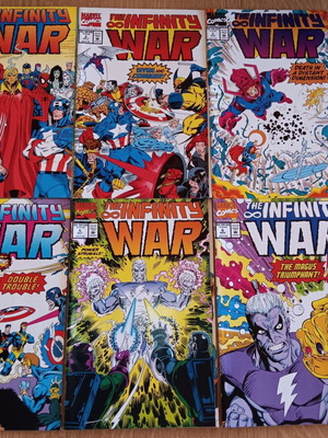 Infinity War 1-6 σετ σαν καινούργιο, Marvel Comics