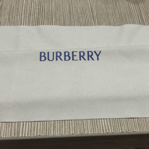 Burberry glasses cleaning cloth, white, unused