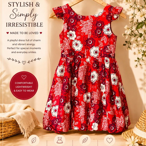 Marks & Spencer Girls' Dress like new, colorful, age 8