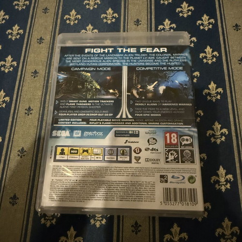 Aliens Colonial Marines PS3 like new