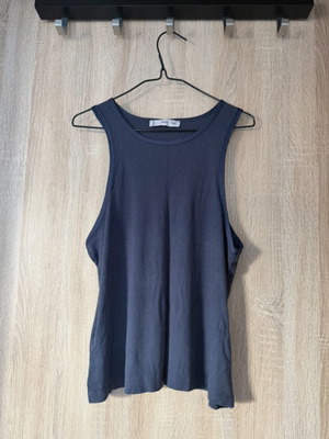 Mango top size L like new, blue and purple