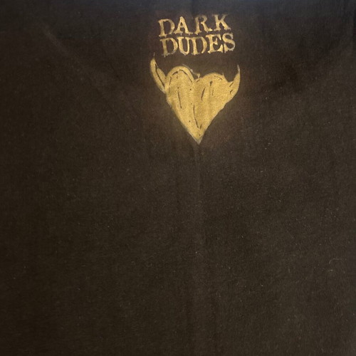 Y2K vintage Dark Dudes Devil Inside μαύρο τοπ μέγεθος M σαν καινούργιο