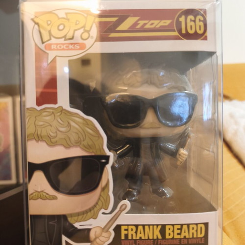 Funko Pop ZZ Top Frank Beard vinyl figure