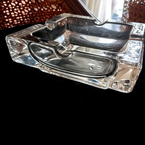 Vintage Luxury Crystal Cigar Ashtray like new