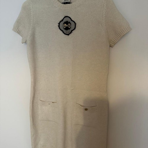 Chanel beige dress like new, authentic