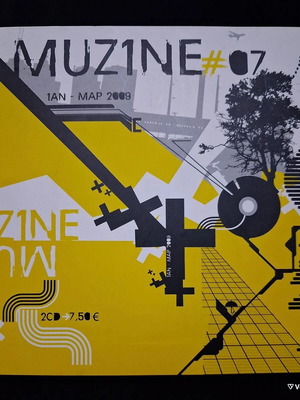 Βιβλιοπεριοδικό Muzine #07 με 2 CD, Ιανουάριος-Μάρτιος 2009