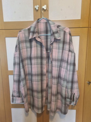 Checked shirt used, size M