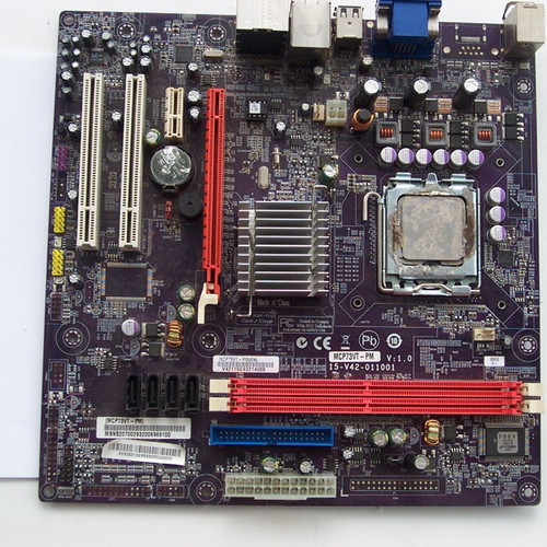 Packard Bell iMedia mainboard used with CPU damage for spare parts