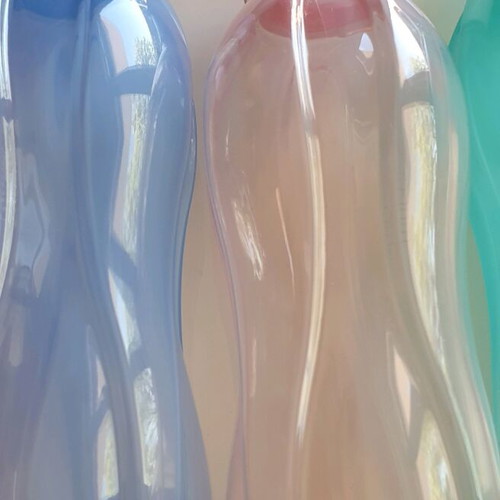 Tupperware water bottles 500 ml, pack of 2, assorted colors