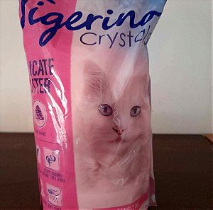 Tigerino Crystal Ροζ κρυσταλλική άμμος για γάτες 5lt