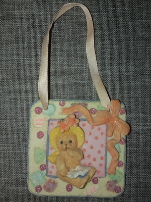 Vintage hanging decoration used