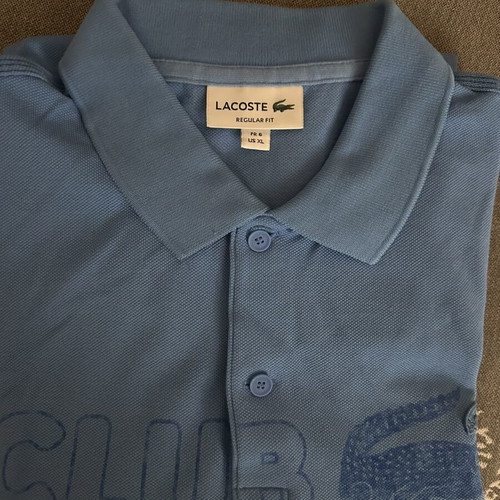 Lacoste polo shirt, blue, size XL