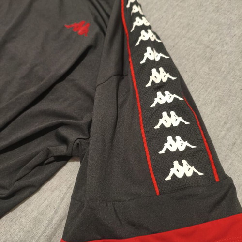 Crop top Kappa like new, black and red, size L
