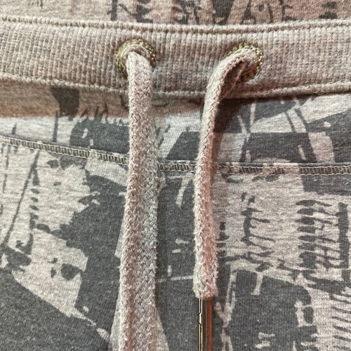 Adidas gray leggings used with patterns, size S