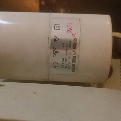Sewing machine used, needs service