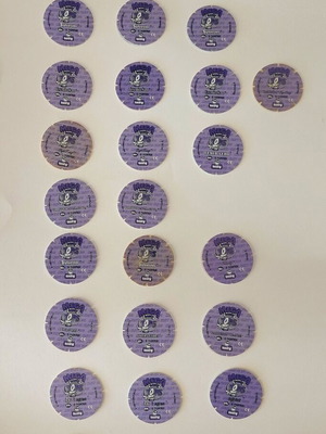 Warner Bros collectible cartoon caps set of 17